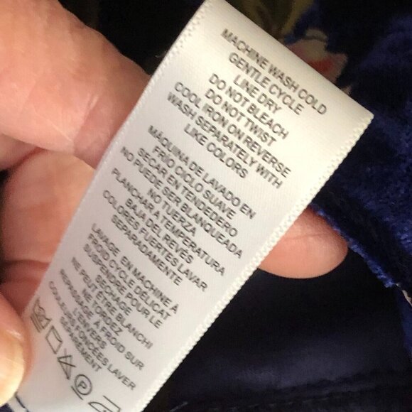 Simply Noelle Floral Velvet Burnout Tank Camisole - Fairy Goth NEW - Picture 11 of 12